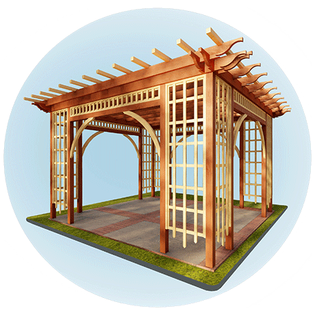 Раздел Перголы