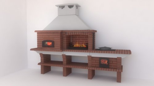 «Печь Барбекю №750»