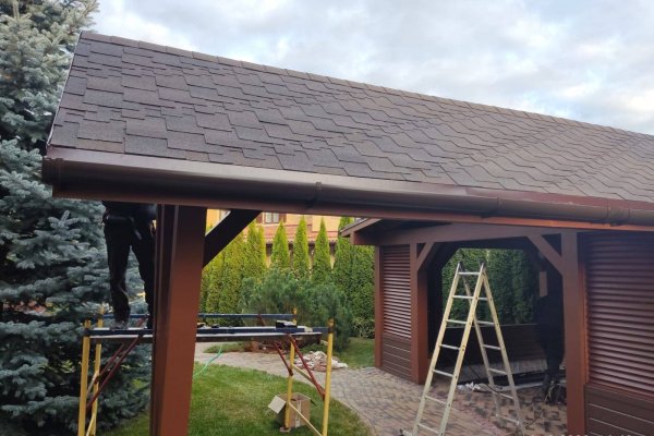 Фото проекта «Беседка по индивидуальному заказу »