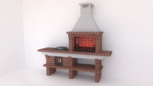 «Печь Барбекю №714»