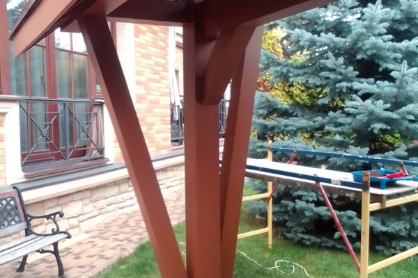 Фото проекта «Беседка по индивидуальному заказу »